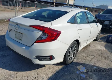 2016 Honda Civic Ex из США, поврежденный, VIN 19XFC2F71GE083845